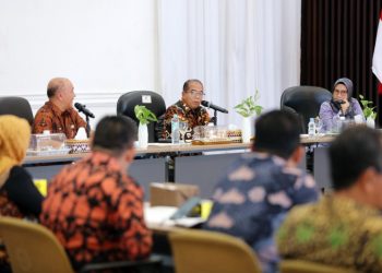 Pj. Gubernur Samsudin Pimpin Rapat Progres Pembangunan Kota Baru