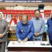 Pj. Gubernur Samsudin dan Ketua DPRD Tandatangani Raperda Pertanggungjawaban Pelaksanaan APBD Lampung 2023