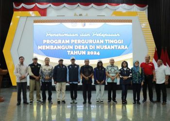 Pj. Gubernur Samsudin Lepas 55 Peserta Program Perguruan Tinggi Membangun Desa