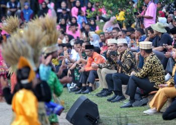 Pj. Gubernur Samsudin Buka Tubaba Art Festival ke-8 di Amphitheater Kota Budaya Uluan Nughik
