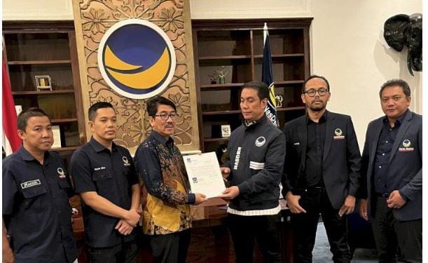 Partai Nasdem Rekomendasikan Hamartoni Ahadis Sebagai Calon Bupati Lampung Utara