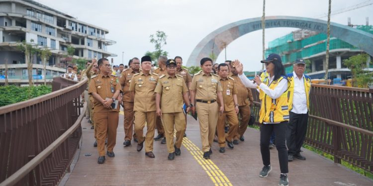 Penjabat Gubernur Samsudin Ikuti Rakor Gubernur Seluruh Indonesia Bersama Presiden di IKN