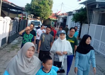 Merajut Kebersamaan, Warga Perumahan Bunga Mustika Hajimena Adakan Jalan Sehat Peringati HUT RI Ke-79