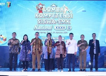 Resmi Dibuka, Sekdaprov Sambut 1.071 Peserta LKS-SMK Nasional XXXII Tahun 2024