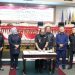 Pj. Gubernur dan Ketua DPRD Provinsi Lampung Tandatangani Persetujuan Bersama Perda Tentang Perubahan APBD TA 2024
