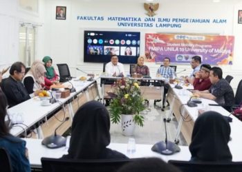 20 Mahasiswa FMIPA Unila Student Mobility di Universitas Malaya