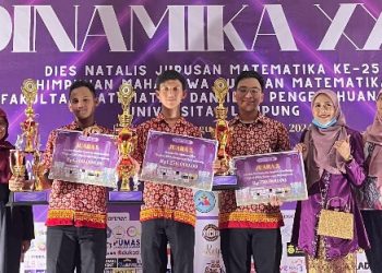 SMA Al Kautsar Raih Juara Pada 3 Cabang Lomba Matematika Dinamika Unila