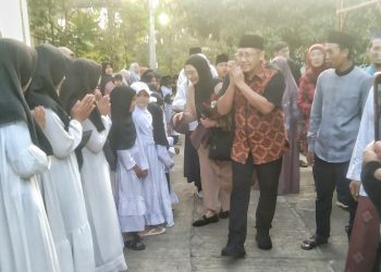 Anas Urbaningrum Motivasi Para Santri PPI Al-Faatih Jatimulyo