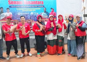 KSN Lampung Helat Lomba Senam Nusantara, Persiapan Sambut Fornas 2025