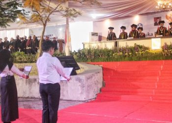 Rektor Itera Kukuhkan 4.477 Mahasiswa Baru, 86% Mahasiswa Berasal Dari Sumatera