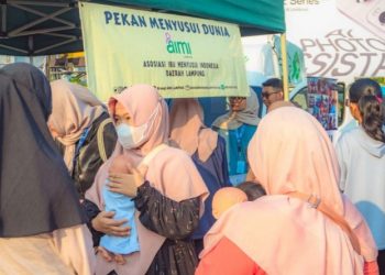 Pekan Menyusui Dunia, AIMI Lampung Kampanye “Dukung Ibu Menyusui”