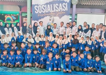 BPTD Kelas II Lampung Sosialisasi Sadar Lalu Lintas di TK Al Kautsar