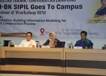 PII BK Sipil Goes to Campus Bekali Mahasiswa Unila tentang Aplikasi BIM