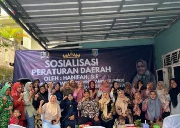 Politisi PKB Gelar Sosialisasi Perda Tentang Rembug Pekon di Desa Mulyosari Kabupaten Pesawaran