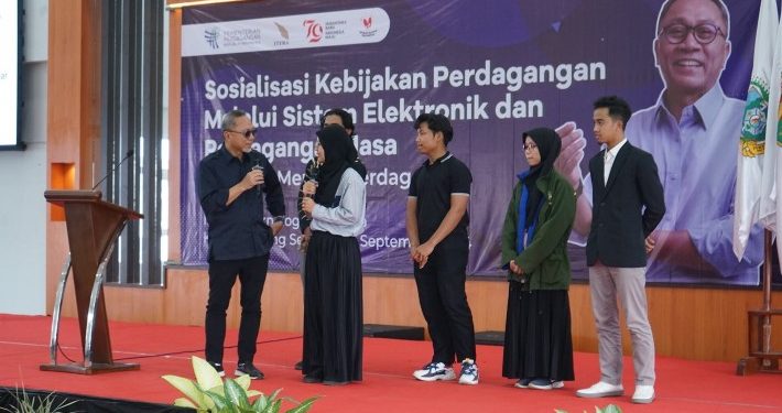 Mendag Zulkifli Dorong Mahasiswa Itera Bisnis Digital
