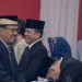 Bupati dan Wakil Bupati Pesibar Hadiri Pelantikan DPRD Periode 2024-2029