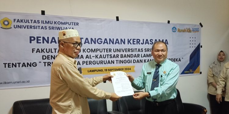 SMA Al Kautsar Kerja Sama Pendidikan dengan Fakultas Ilmu Komputer Unsri