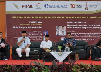 Semarak Dies Natalis Perdana FTIK Itera : Talkshow BI hingga Dialog Calon Bupati