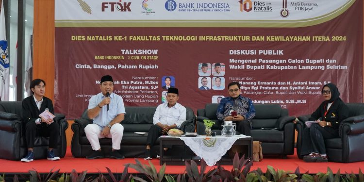 Semarak Dies Natalis Perdana FTIK Itera : Talkshow BI hingga Dialog Calon Bupati