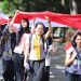 3.500 Sivitas Unila Semarakkan Kirab Merah Putih
