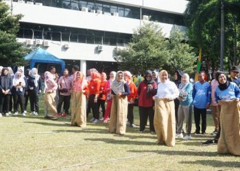 Sivitas Akademika Unila Senam Bersama Meriahkan Dies Natalis ke-59