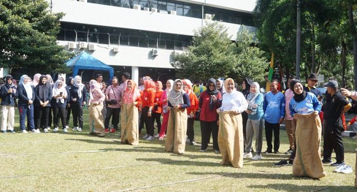 Sivitas Akademika Unila Senam Bersama Meriahkan Dies Natalis ke-59
