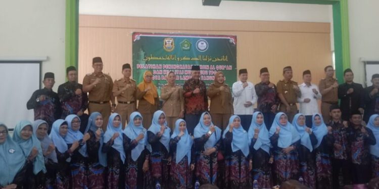 Buka Pelatihan Tahsin Al Quran dan kualitas Mutu Guru, Walikota : Berikan yang Terbaik Buat Anak Didik