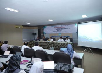 Unila Gelar Monev Hibah Program Kompetisi Kampus Merdeka