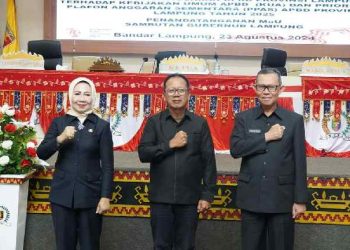 Paripurna DPRD Provinsi Lampung, Sekdaprov Sampaikan Target Asumsi Makro Pembangunan 
