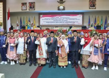 DPRD Lampung Gelar Paripurna Mendengarkan Pidato Kenegaraan Presiden Joko Widodo