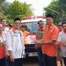 Sehari Setelah Pelantikan, Anggota DPRD Lampung  Yusnadi  Berikan Satu Unit Ambulan ke Masyarakat