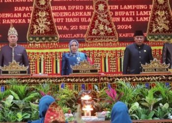 DPRD Lampung Barat Gelar Sidang Paripurna Dalam Rangka HUT Ke – 33