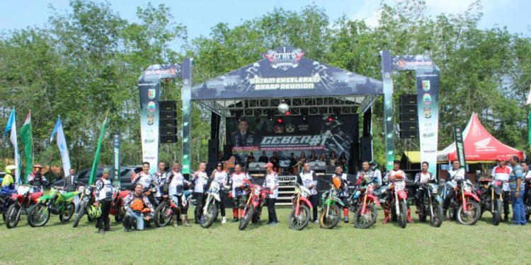 1500 Pembalap Motocross Menjajal Track Kebun Karet PTPN Way Berulu