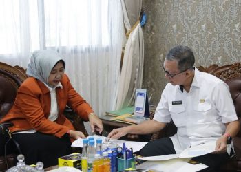 Sekdaprov Fahrizal Bersama Rektor Unila Bahas Progres Hibah Lahan 150 Hektare di Kota Baru