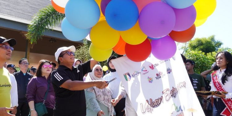 Pj Gubernur Lampung Samsudin Resmi Membuka Festival Nemui Nyimah 2024