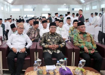 Pj. Gubernur Samsudin Buka Muskerwil I PWNU Lampung