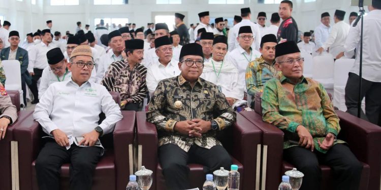 Pj. Gubernur Samsudin Buka Muskerwil I PWNU Lampung
