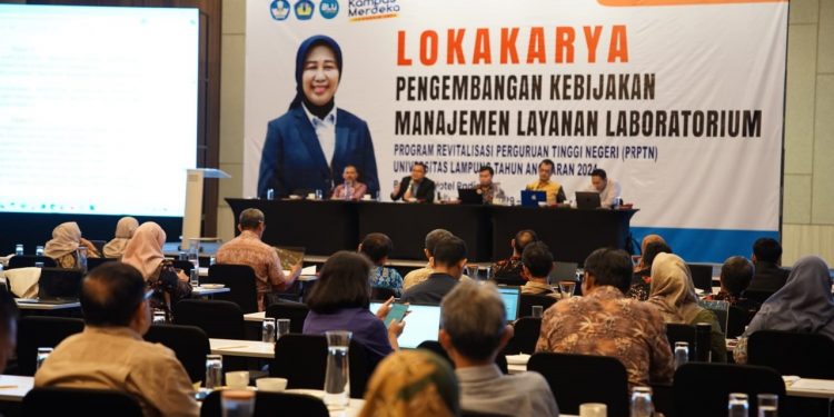 Tim PR-PTN Unila Bahas Rancangan Pertor Tentang Manajemen Laboratorium