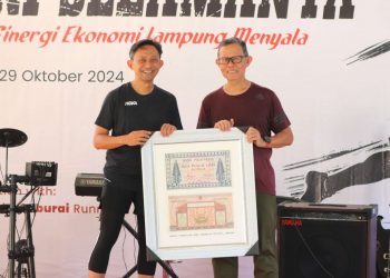 Sekdaprov Lampung Dukung Sinergi Ekonomi dan Gaya Hidup Sehat di Acara Bank Indonesia