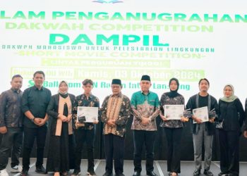 Fakultas Dakwah UIN RIL Gelar Penganugerahan Dakwah Mahasiswa untuk Pelestarian Lingkungan