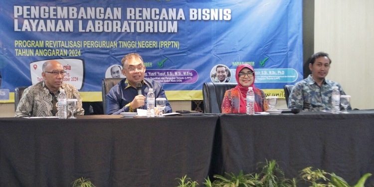 Unila Susun Rencana Bisnis Layanan Laboratorium
