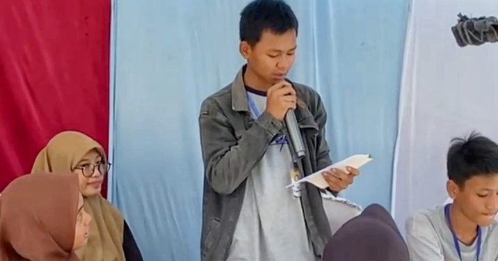 TBM Khinsip Bandar Lampung Bekali Remaja Keterampilan Menulis Surat