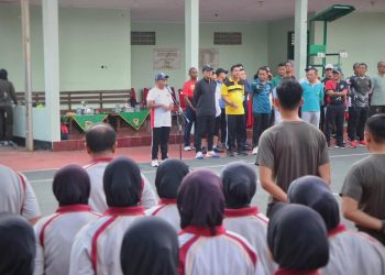 Pj. Gubernur Samsudin  Buka Turnamen Tenis Danrem Cup