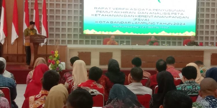 Empat Kelurahan di Bandar Lampung Rentan Ketahanan Pangan