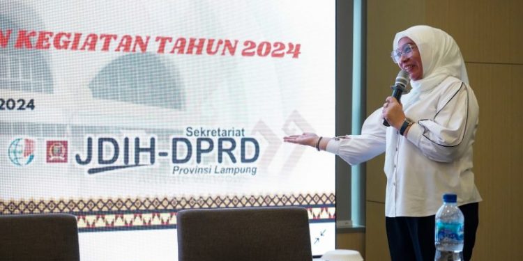 Kepala Pusat JDIHN Apresiasi Peluncuran JDIH Sekretariat DPRD Lampung