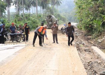 Pemprov Lampung Lakukan Perbaikan Jalan dan Jembatan di Wilayah Tanggamus