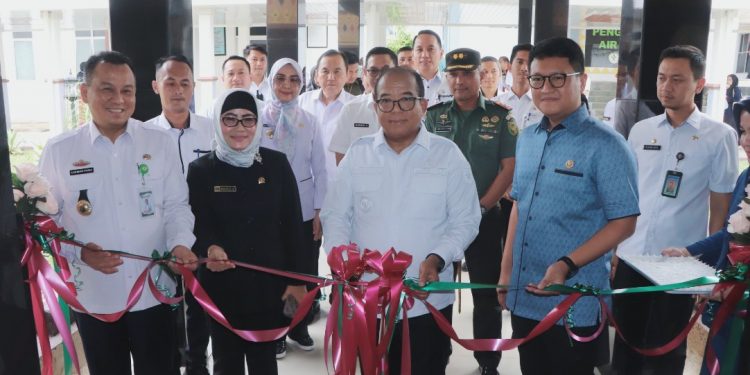 Pj Gubernur Lampung Resmikan Revitalisasi Fasilitas Kesehatan di RSUD Dr. H. Abdul Moeloek