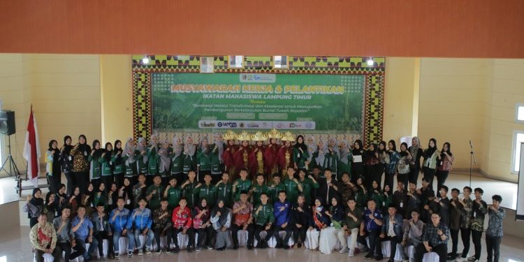 Pengurus Ikatan Mahasiswa Lampung Timur Periode 2024/2025 Resmi Dilantik