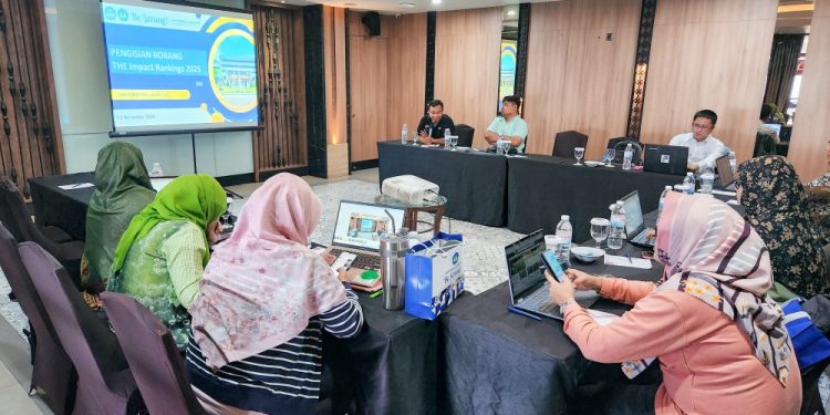 Unila Finalisasi Pengisian Borang THE Impact Rankings