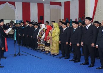 25 Anggota DPRD Kabupaten Pesibar Resmi Dilantik, Ini Daftar Namanya !